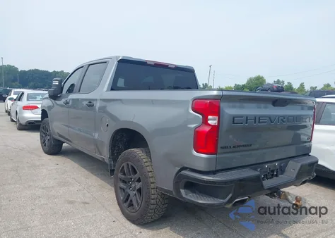 2021 Chevrolet Silverado 1500 4Wd Short Bed Lt Trail Boss из США, поврежденный, VIN 3GCPYFEL5MG394738